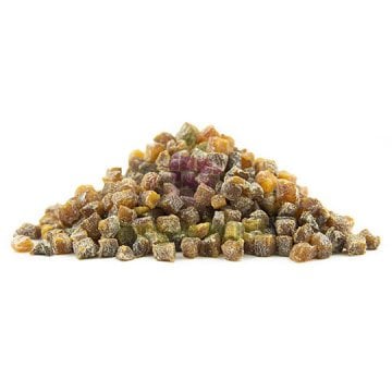 10 Kg Küp Kesilmiş Naturel Kayısı /10 Kg  Diced Natural Apricot